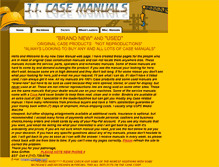 Tablet Screenshot of casemanuals.com